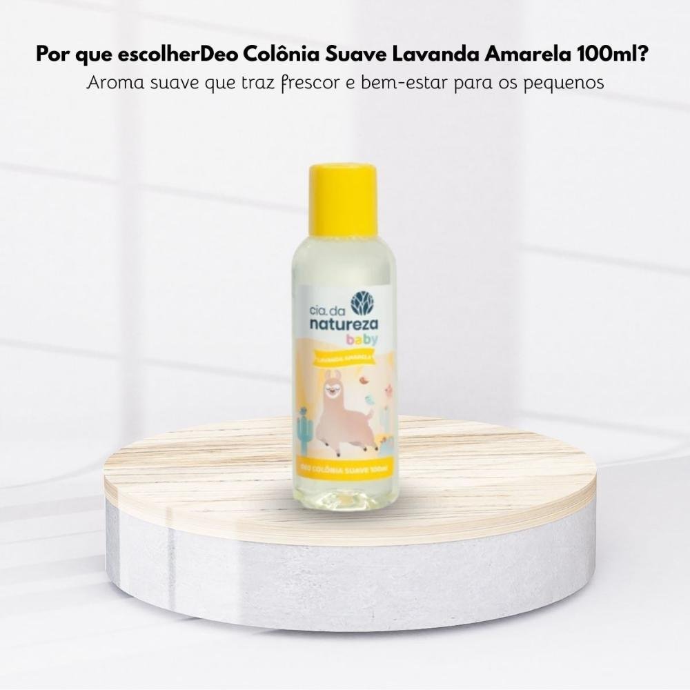 Cia da Natureza Deo Colonia Baby Lavanda Amarela 100 ml 100ml 2