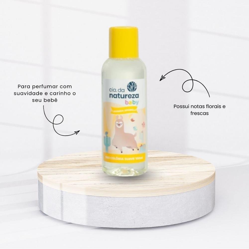 Cia da Natureza Deo Colonia Baby Lavanda Amarela 100 ml 100ml 3
