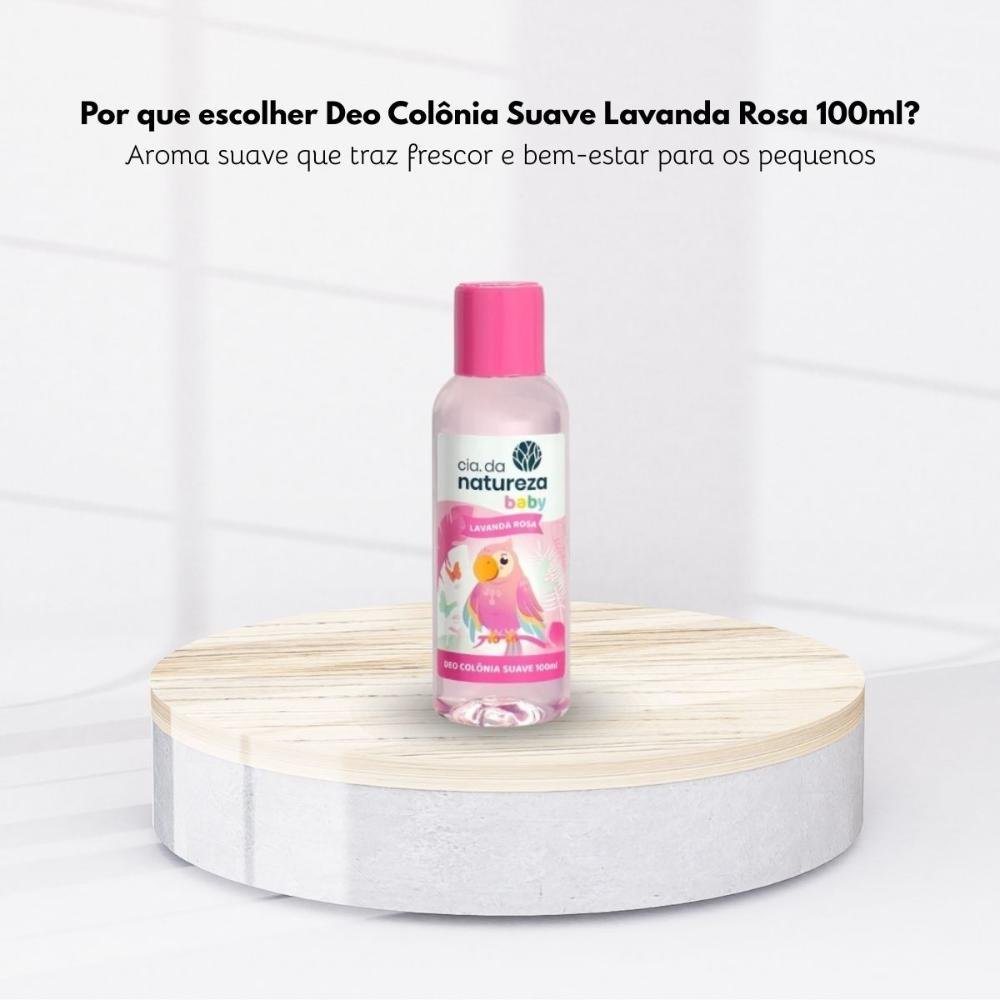 Cia da Natureza Deo Colonia Baby Lavanda Rosa 100 ml 100ml 2