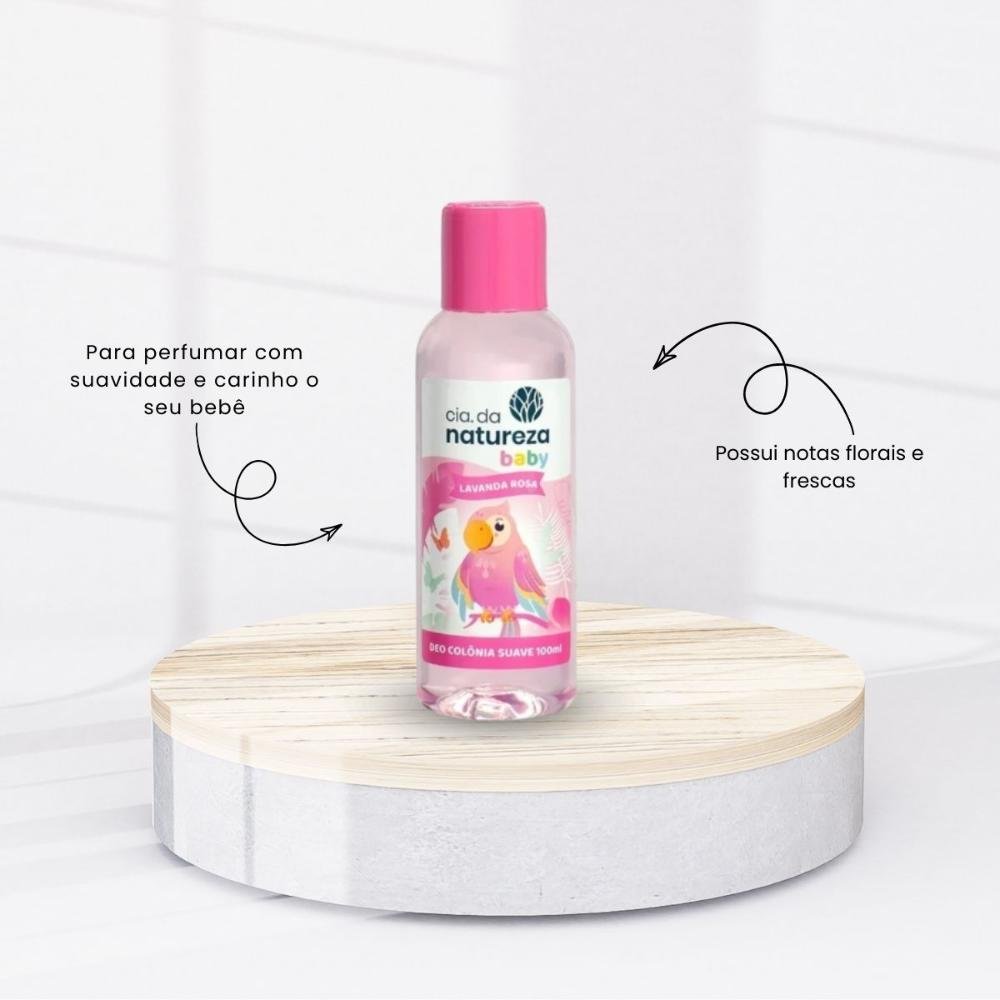 Cia da Natureza Deo Colonia Baby Lavanda Rosa 100 ml 100ml 5