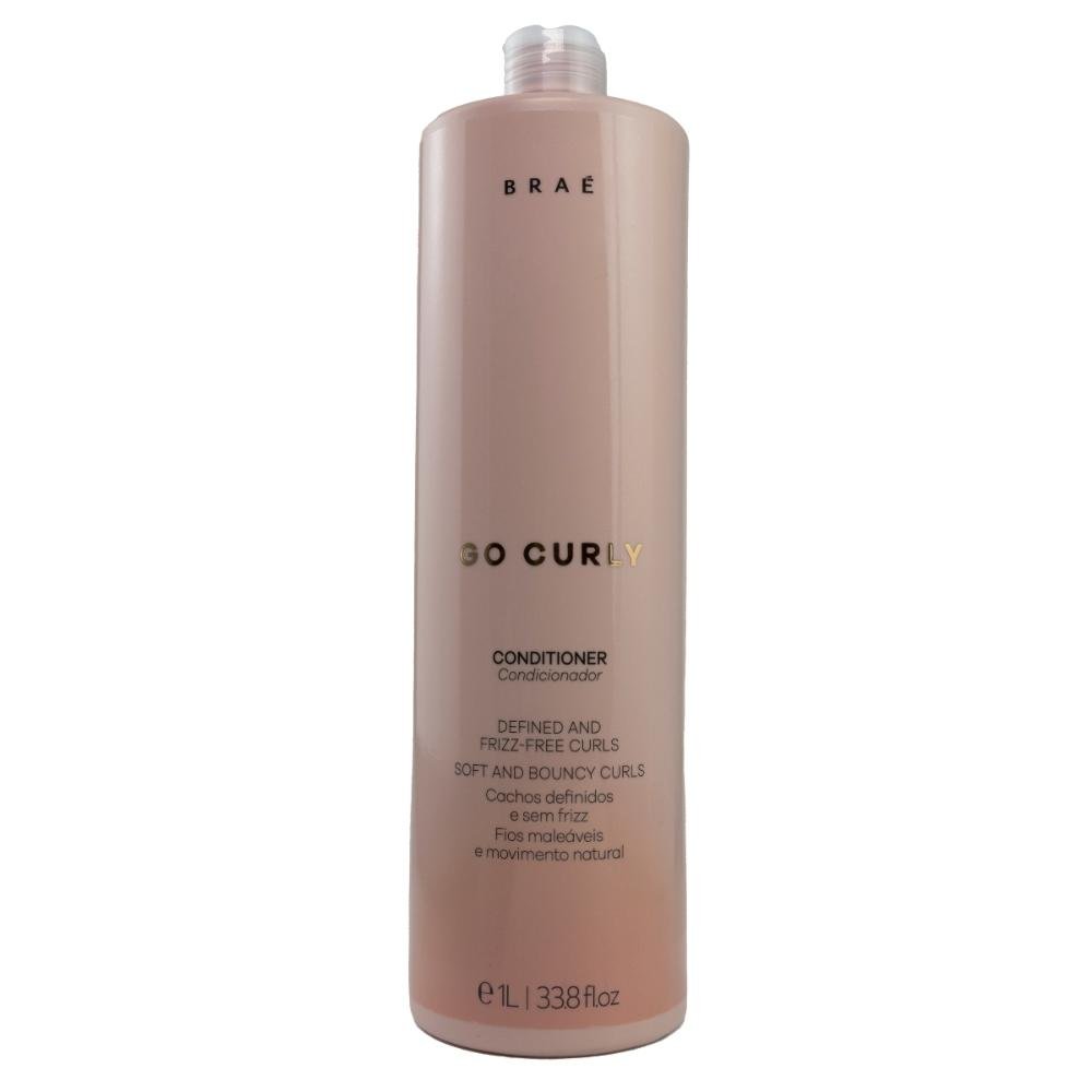 Condicionador Braé Go Curly Defined And Frizz-Free 1 Litro