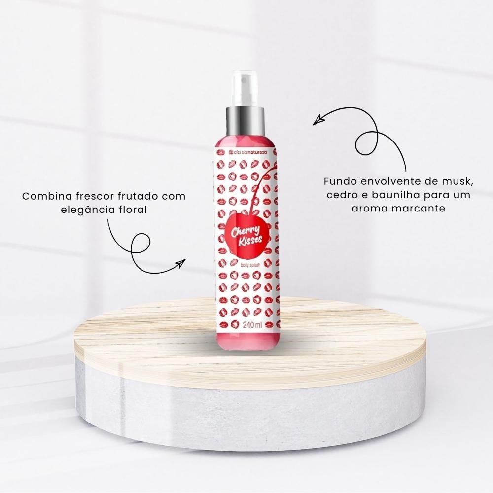 Cia da Natureza Deo Colonia Body Splash Cherry Kisses 240 ml 240ml 2