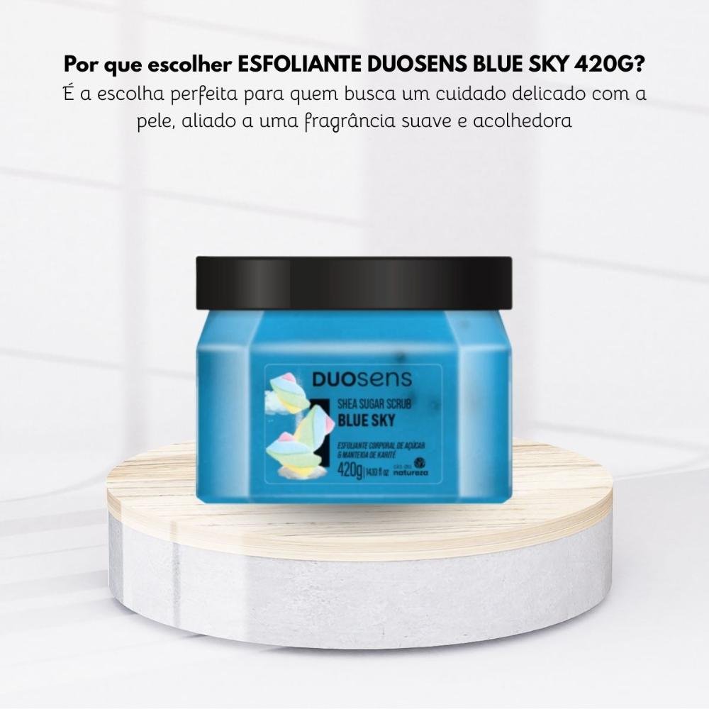 Cia da Natureza Esfoliante Duosens Blue Sky 420 g 420g 2