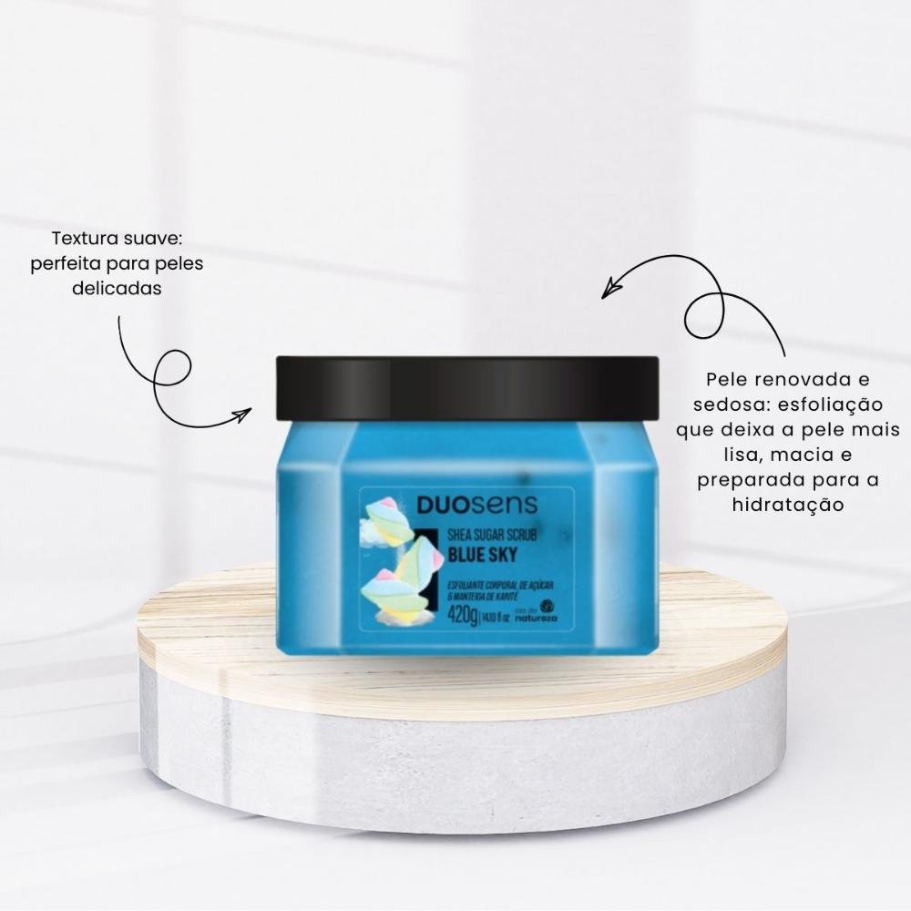 Cia da Natureza Esfoliante Duosens Blue Sky 420 g 420g 3