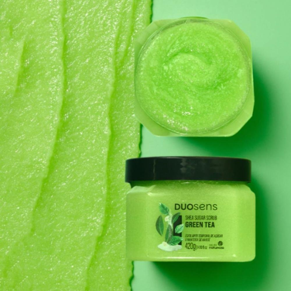 Cia da Natureza Esfoliante Duosens Green Tea 420 g 420g 6