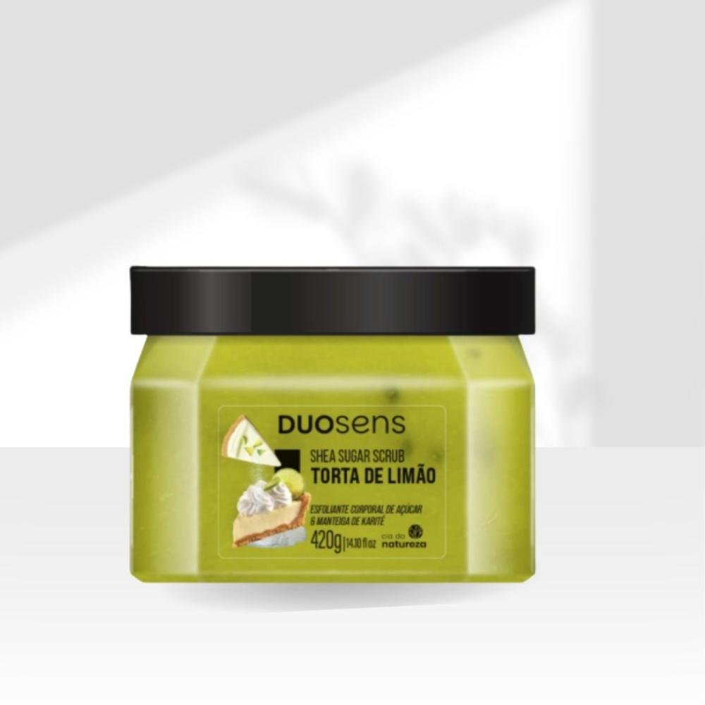Cia da Natureza Esfoliante Duosens Torta de Limao 420 g 420g 4