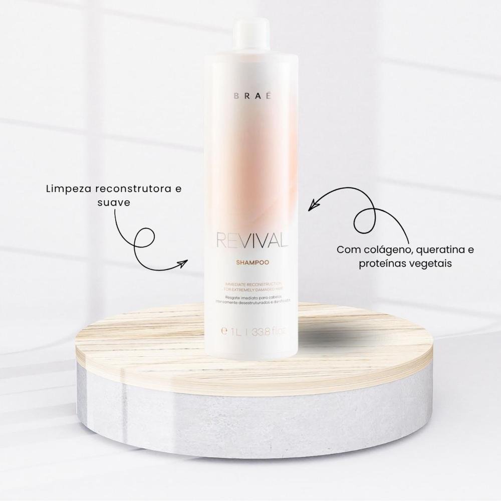 Kit Braé Tratamento Capilar Home Care 5 Produtos ÚNICO 2