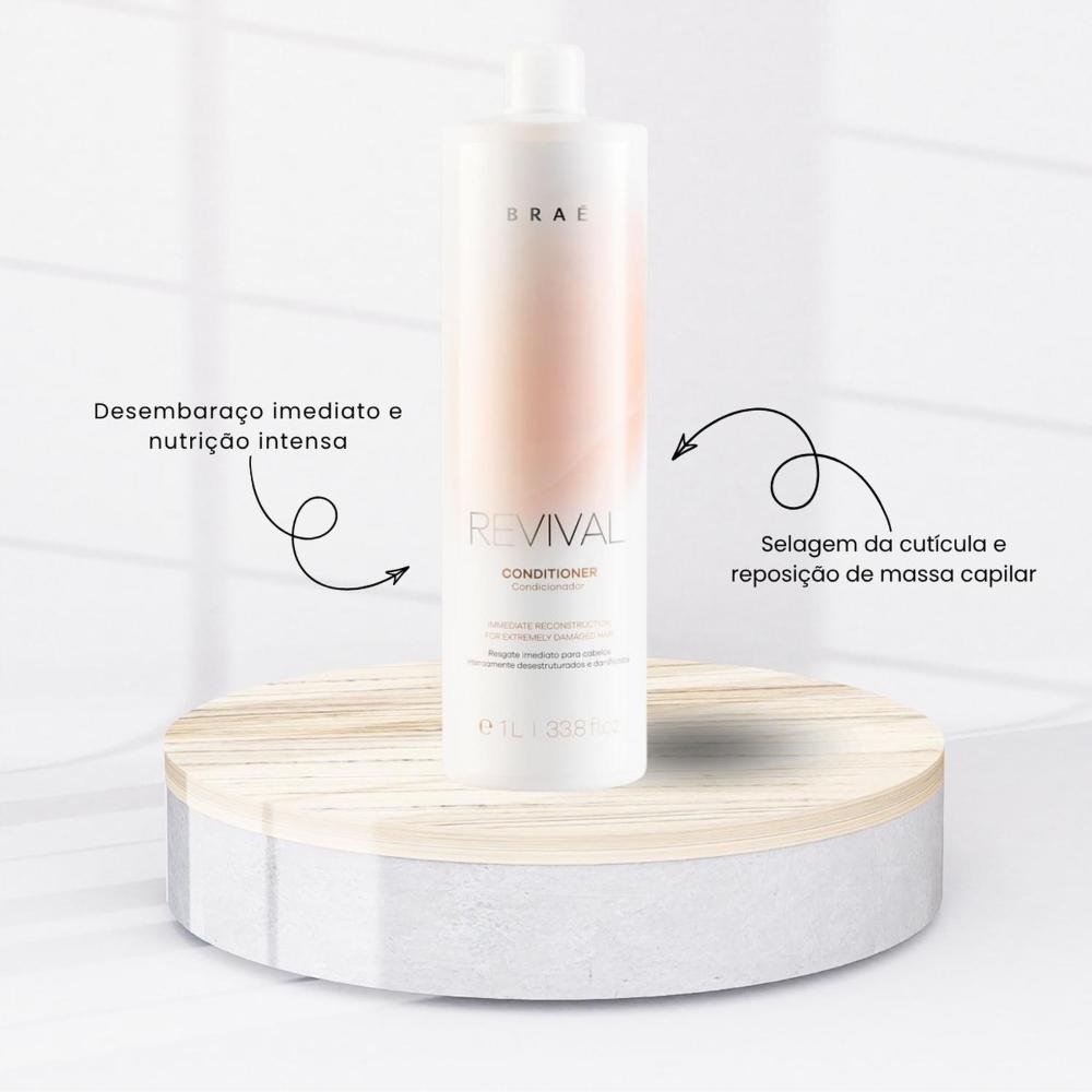 Kit Braé Tratamento Capilar Home Care 5 Produtos ÚNICO 3