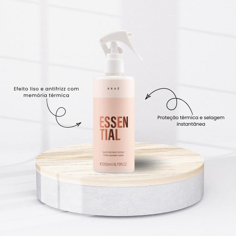 Kit Braé Tratamento Capilar Home Care 5 Produtos ÚNICO 5