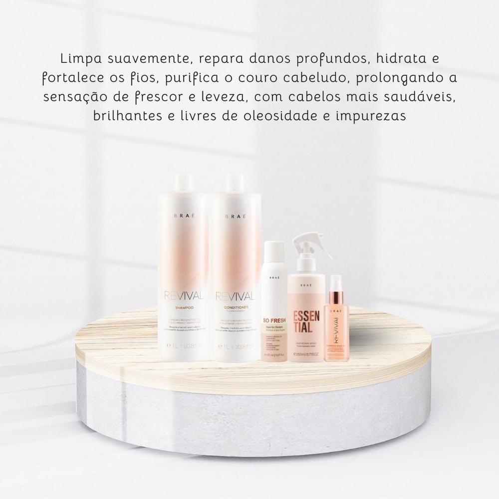 Kit Braé Tratamento Capilar Home Care 5 Produtos ÚNICO 7