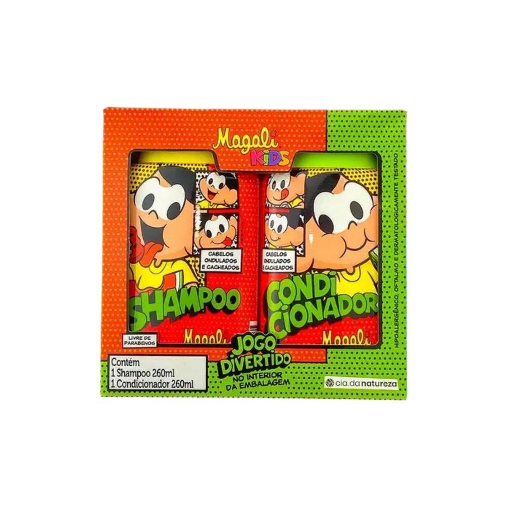 Cia da Natureza Magali Kit Shampoo Condicionador 260 ml