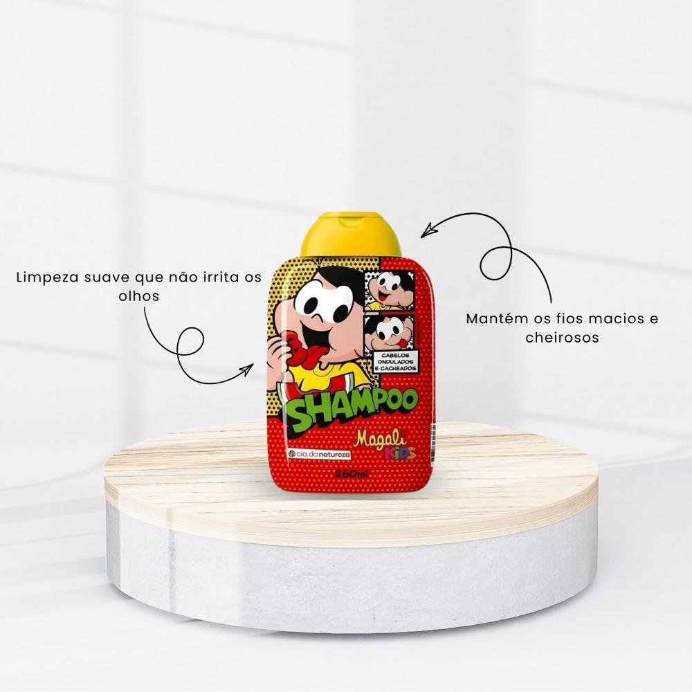 Cia da Natureza Magali Kit Shampoo Condicionador 260 ml ÚNICO 3