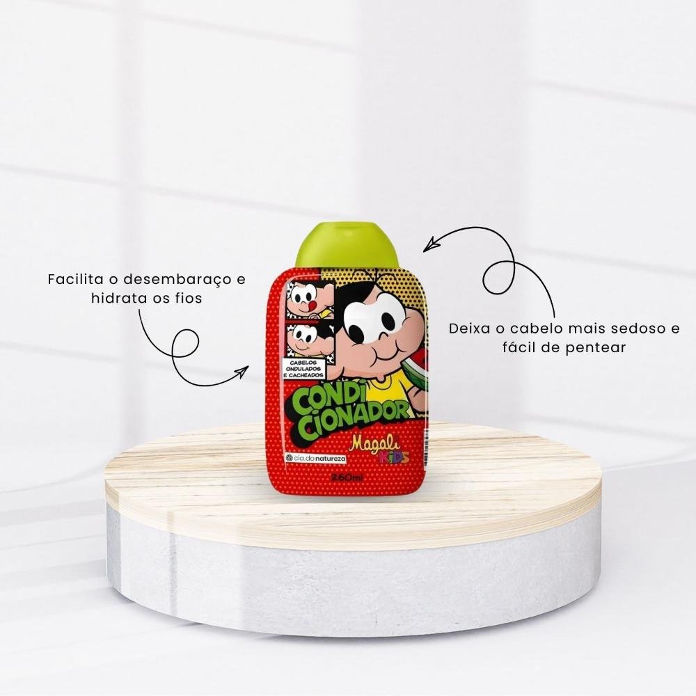 Cia da Natureza Magali Kit Shampoo Condicionador 260 ml ÚNICO 4