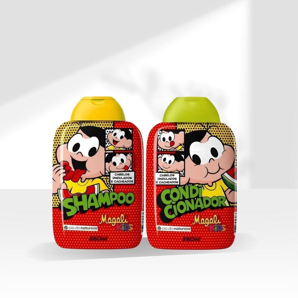 Cia da Natureza Magali Kit Shampoo Condicionador 260 ml ÚNICO 5