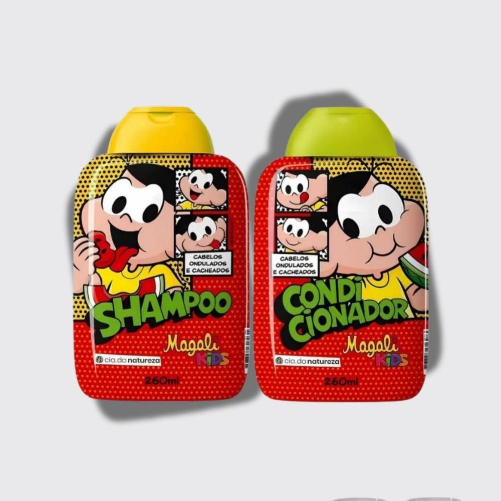 Cia da Natureza Magali Kit Shampoo Condicionador 260 ml ÚNICO 6