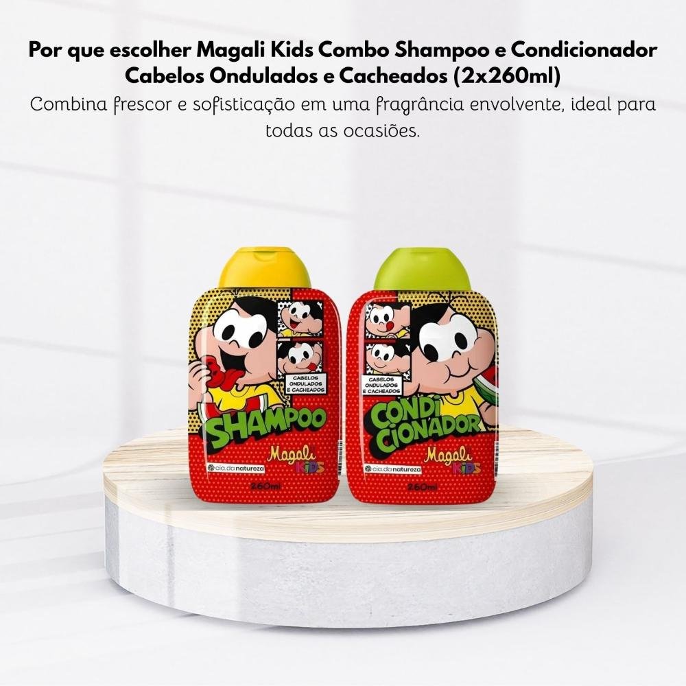 Cia da Natureza Magali Kit Shampoo Condicionador 260 ml ÚNICO 7