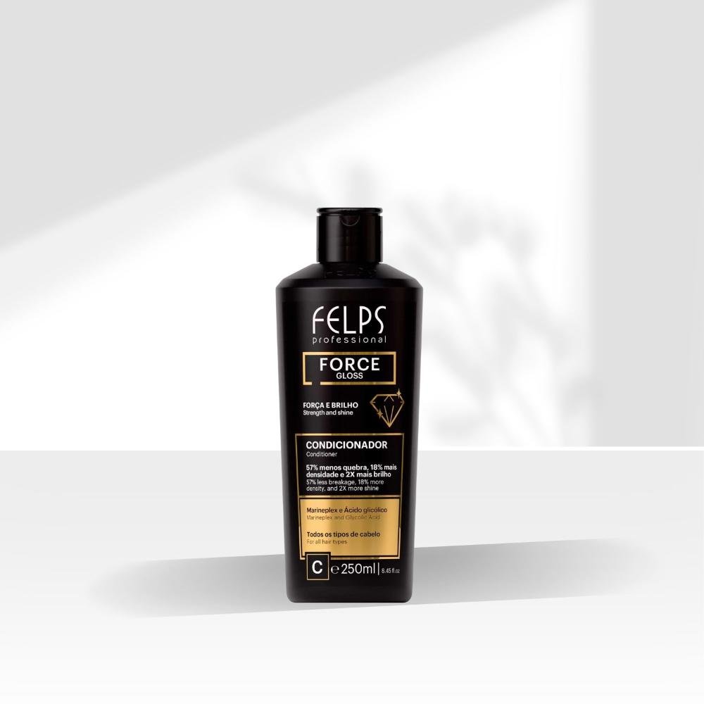 Felps Force Gloss Condicionador Força e Brilho 250 ml 250ml 3