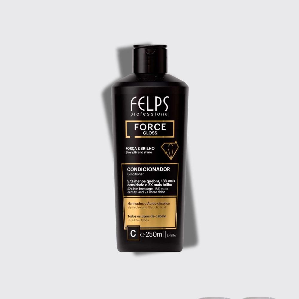 Felps Force Gloss Condicionador Força e Brilho 250 ml 250ml 4