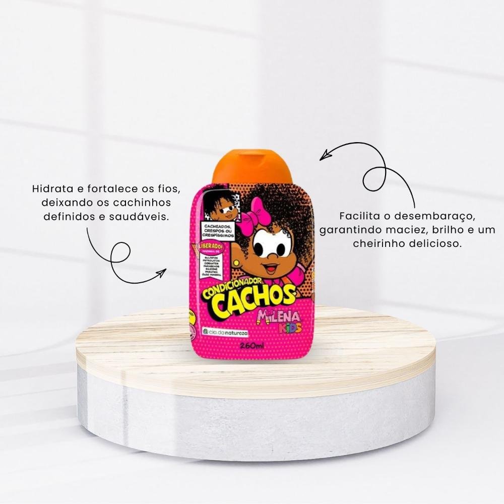 Cia da Natureza Milena Kids Condicionador Cachos 260 ml 260ml 2