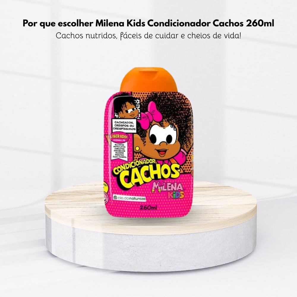 Cia da Natureza Milena Kids Condicionador Cachos 260 ml 260ml 5