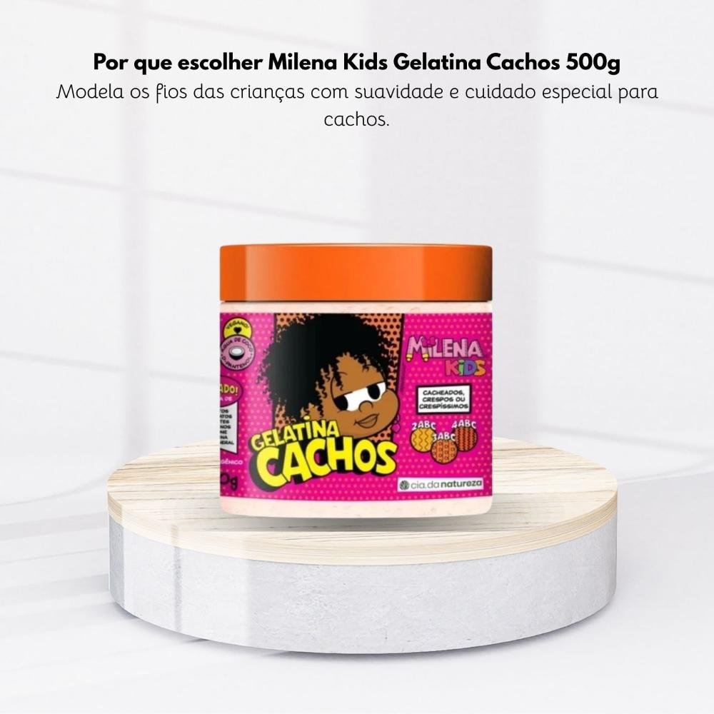 Cia da Natureza Milena Kids Gelatina Cachos 500 g 500g 5