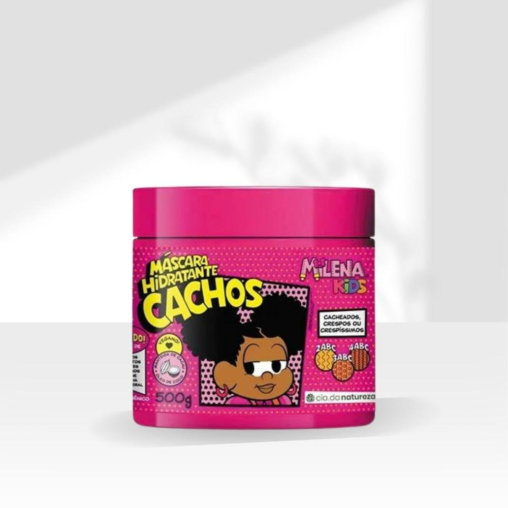 Cia da Natureza Milena Kids Mascara Hidratante Cachos 500 g 500g 3
