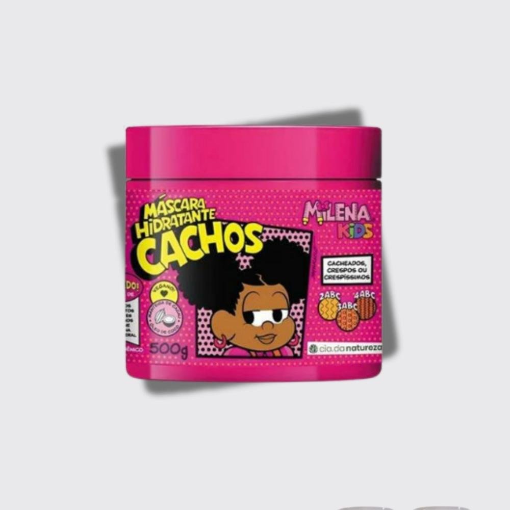 Cia da Natureza Milena Kids Mascara Hidratante Cachos 500 g 500g 4