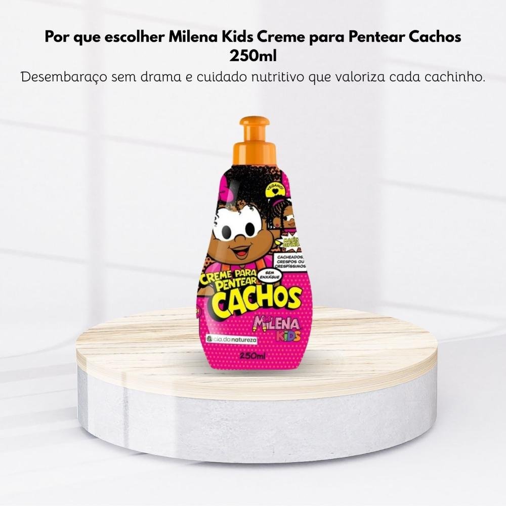 Cia da Natureza Milena Kids Creme Pentear Cachos 250 ml 250ml 5