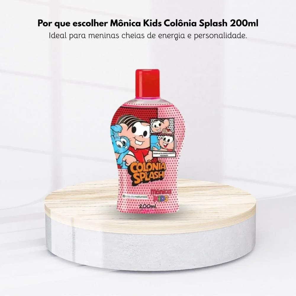 Cia da Natureza Monica Kids Colonia Splash 200 ml 200ml 5