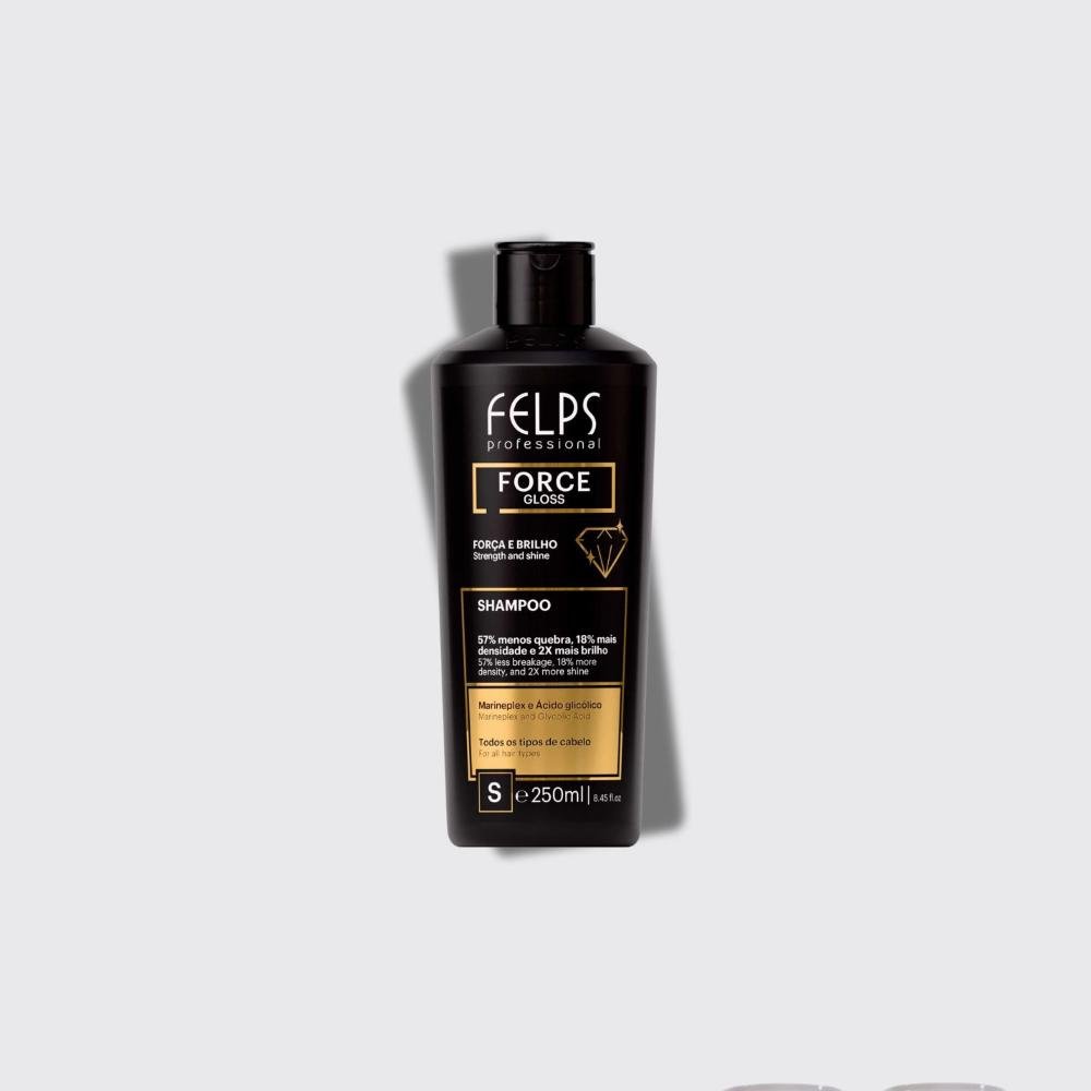 Felps Force Gloss Shampoo Força e Brilho 250 ml 250ml 4