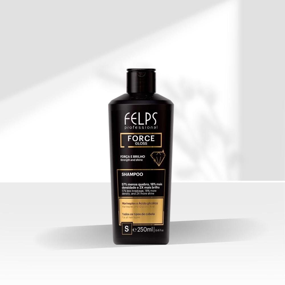 Felps Force Gloss Shampoo Força e Brilho 250 ml 250ml 8