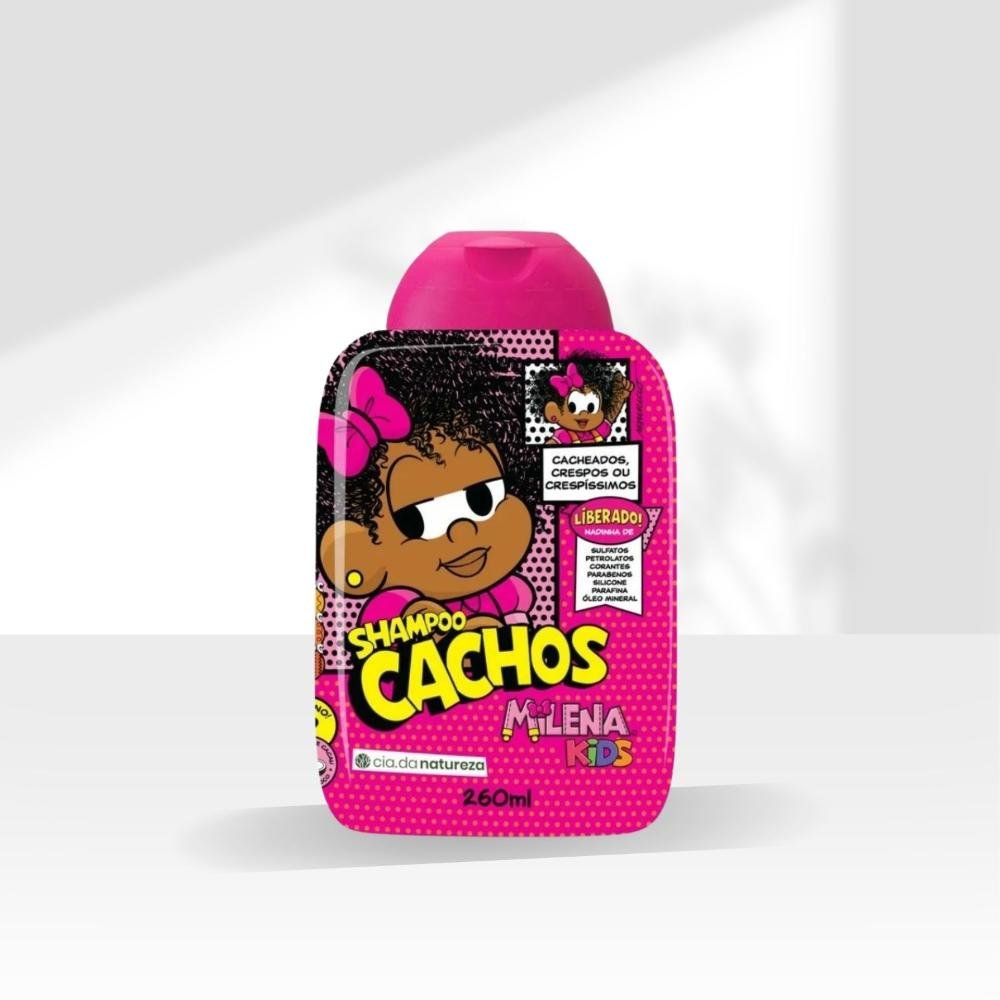 Cia da Natureza Milena Kids Shampoo Cachos 260 ml 260ml 3