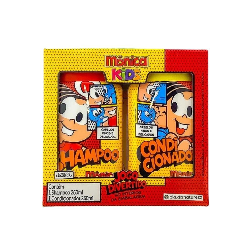 Cia da Natureza Monica Kit Shampoo Condicionador 260 ml