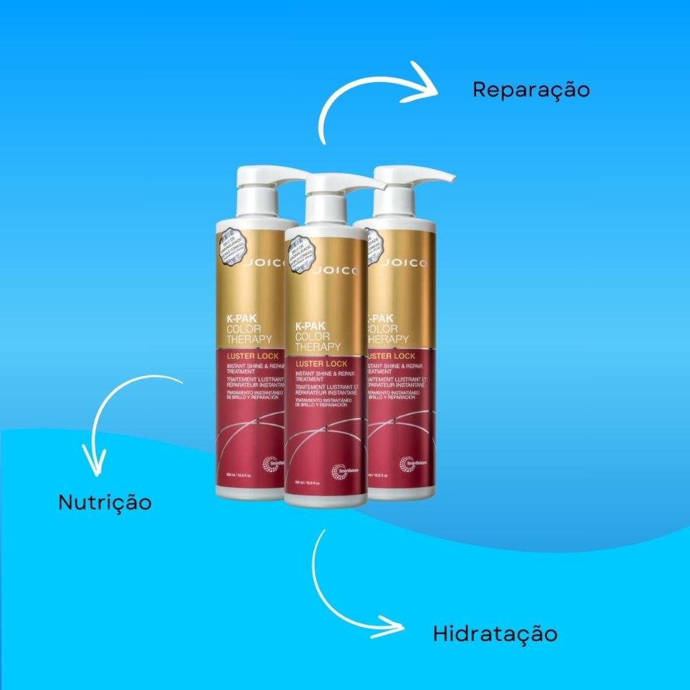 Joico K-PAK Color Therapy Luster Lock Kit 3 Máscara 500ml ÚNICO 4
