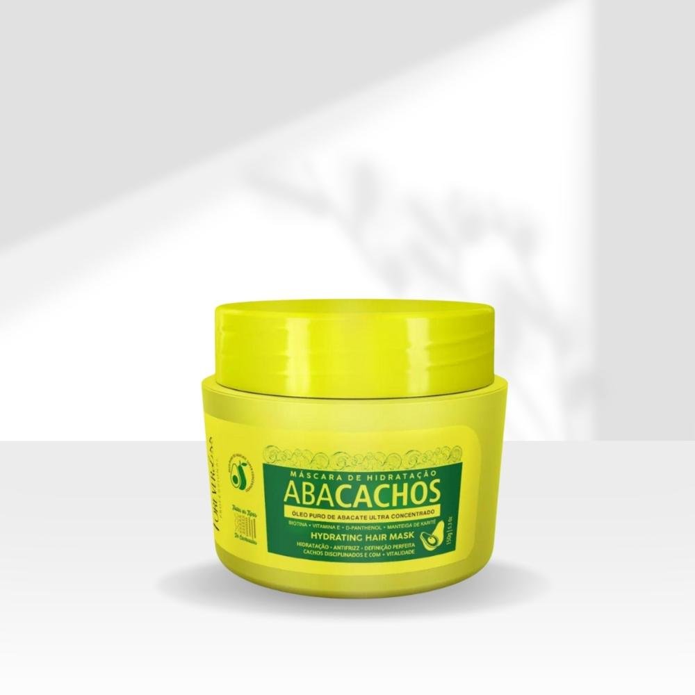 Kit Forever Liss Hidratação Abacachos 3 Máscara para Cabelo Cacheado 150 g ÚNICO 3