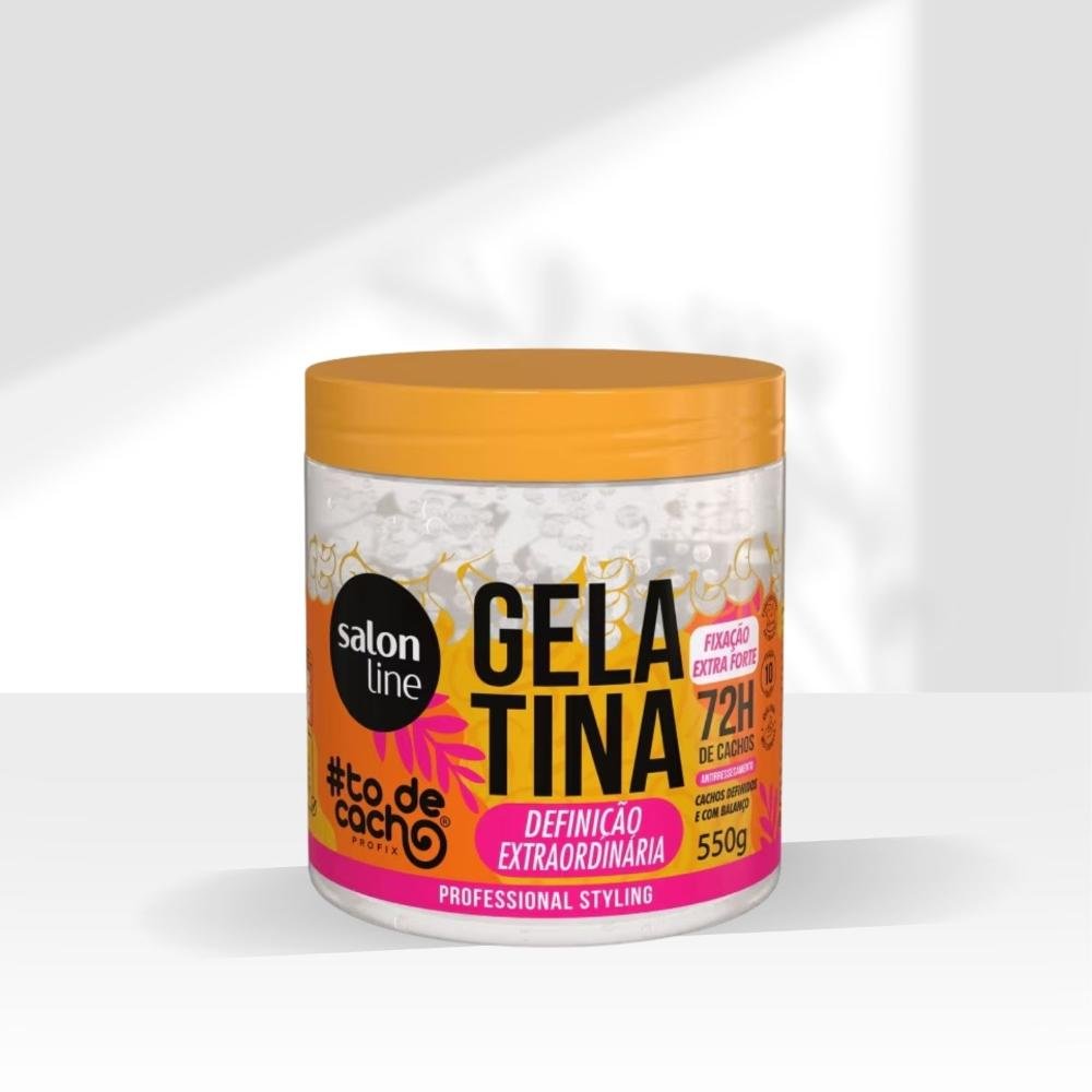 Gelatina Capilar Salon Line #TodeCacho Definição Extraordinária 550 g 550g 3