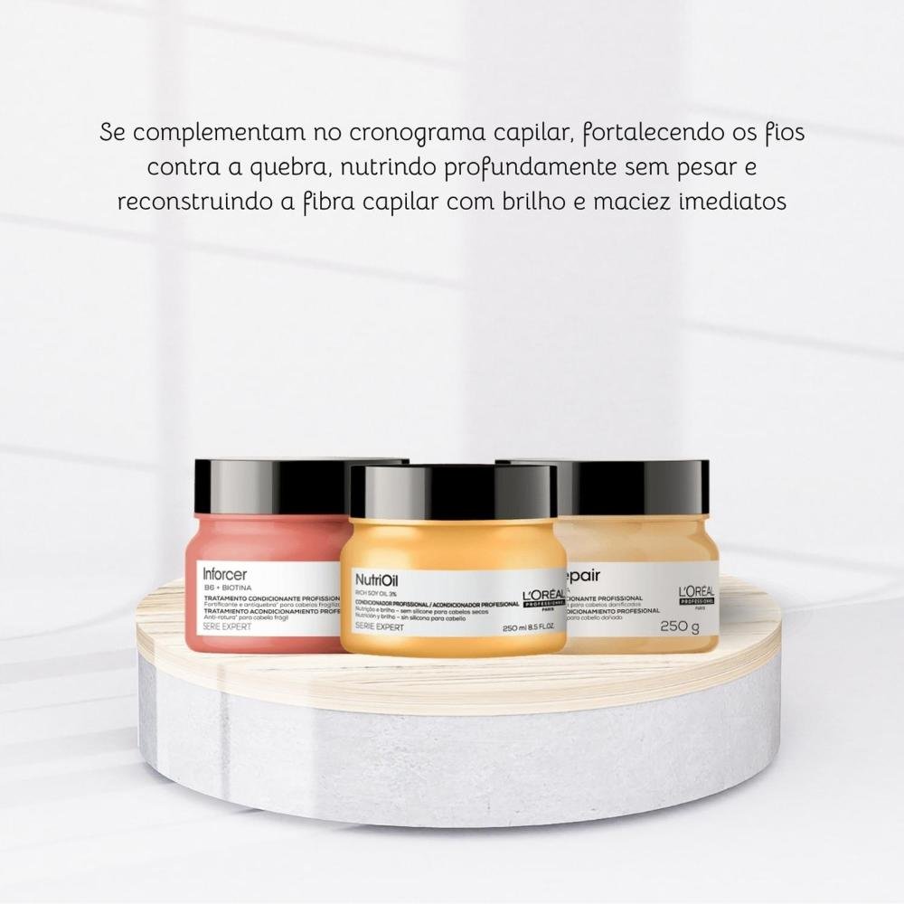 L'Oréal Absolut Repair Gold NutriOil Inforcer Kit 3 Produtos ÚNICO 5