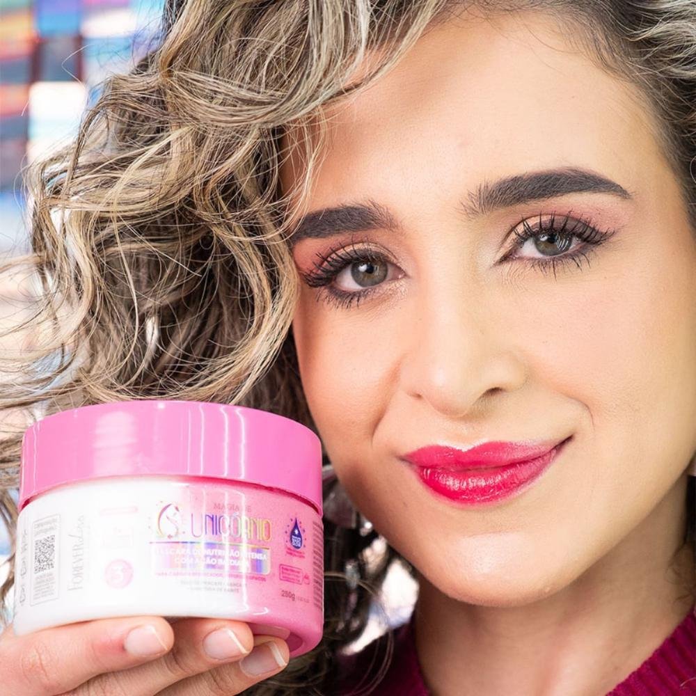Kit Forever Liss Magia de Unicórnio Protetor 150 g e Máscara 250 g ÚNICO 6