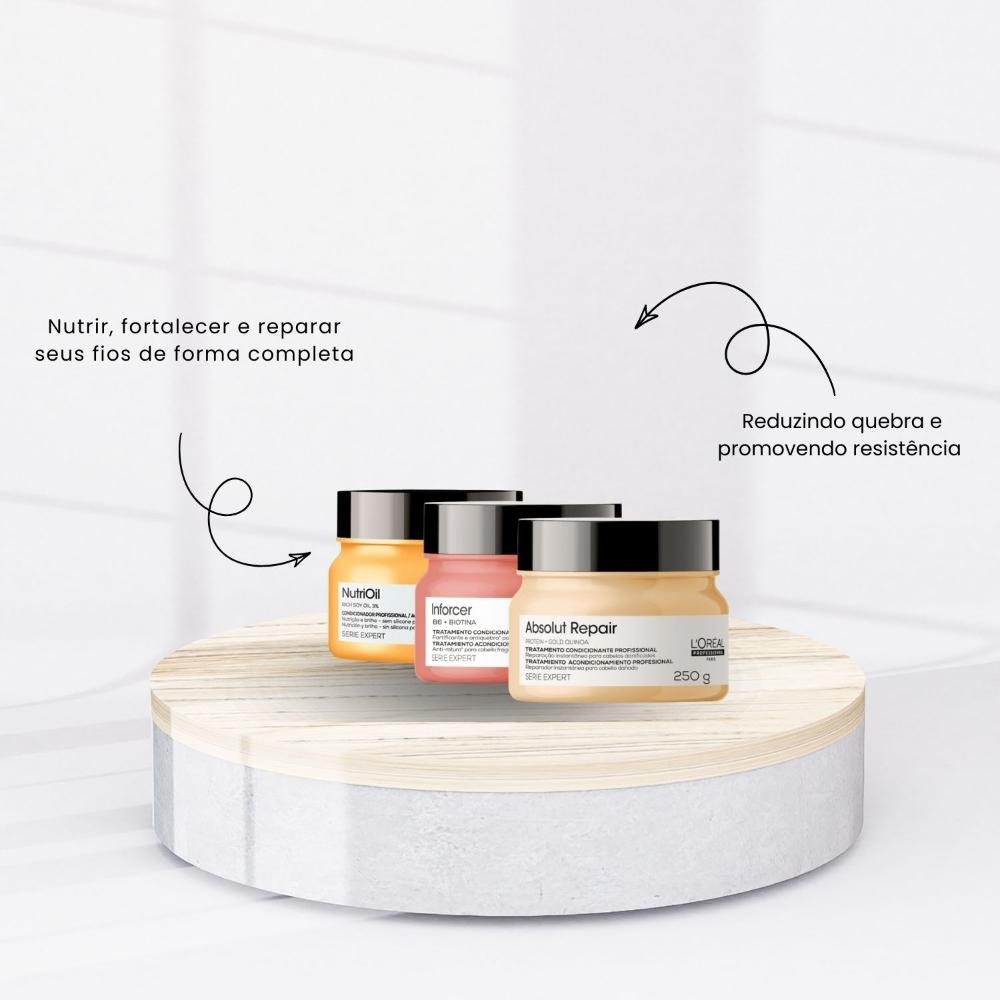 L'Oréal Expert Kit Cronograma Capilar Máscaras 250g ÚNICO 2