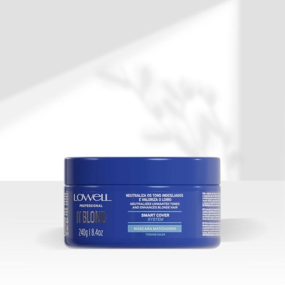 Lowell It Blond Máscara Matizadora Neutraliza Amarelado 240g 240g 3