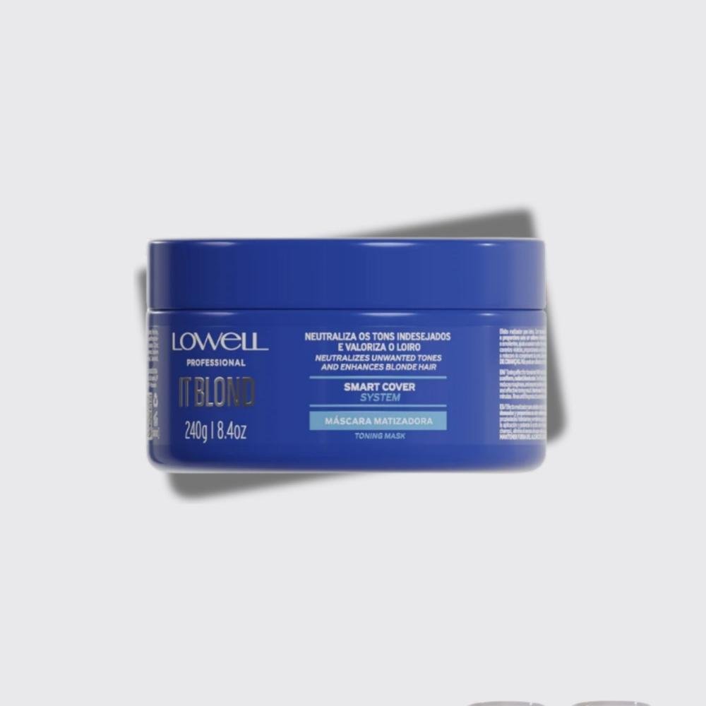 Lowell It Blond Máscara Matizadora Neutraliza Amarelado 240g 240g 4