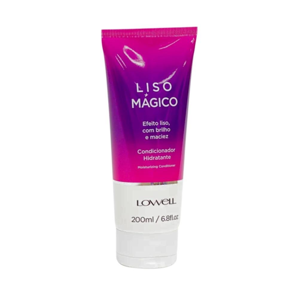 Lowell Keeping Liss Liso Mágico Shampoo + Condicionador + Termoativo + Óleo Capilar ÚNICO 3