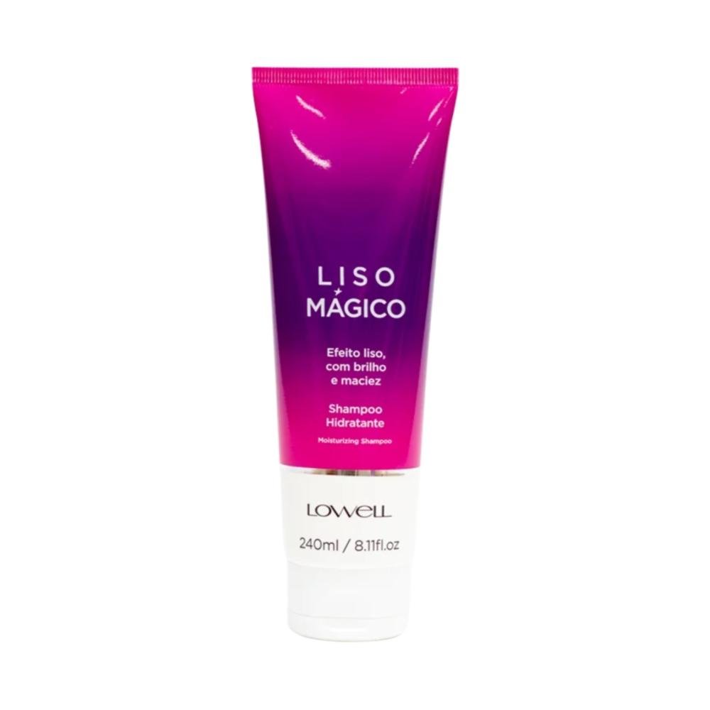 Lowell Keeping Liss Liso Mágico Shampoo 240ml + Condicionador 200ml + Termoativo 200ml ÚNICO 2