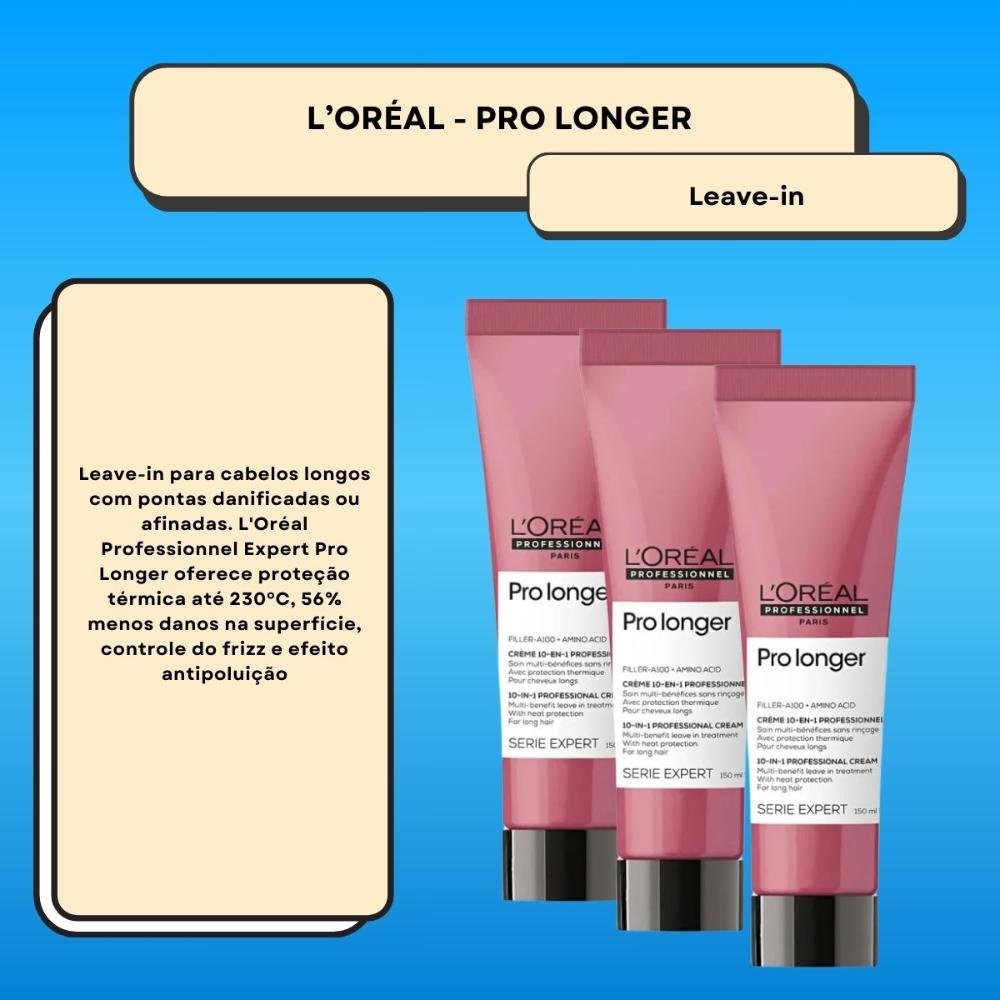 L'Oréal Professionnel Pro Longer Kit 3 Leave-in 150ml ÚNICO 2
