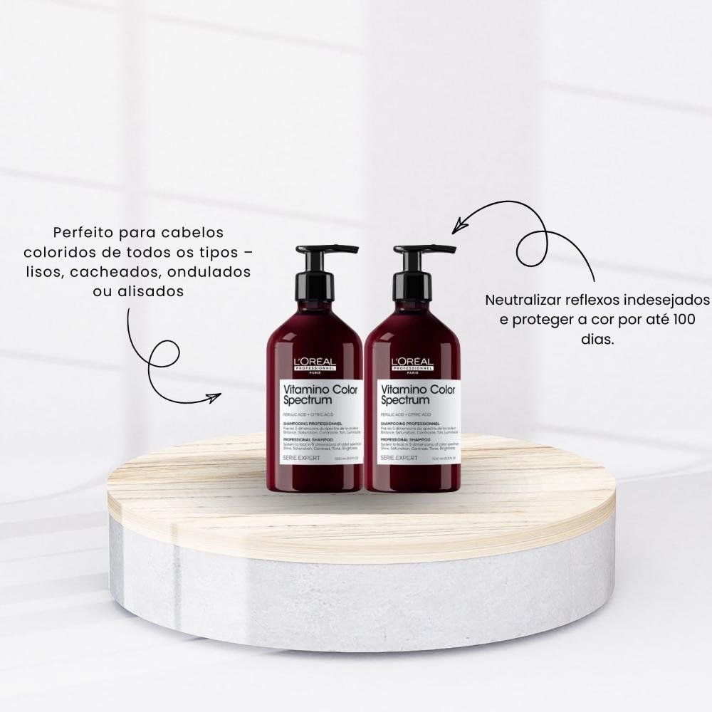 L'Oréal Professionnel Vitamino Spectrum Kit 2 Shampoo 500 ml ÚNICO 2