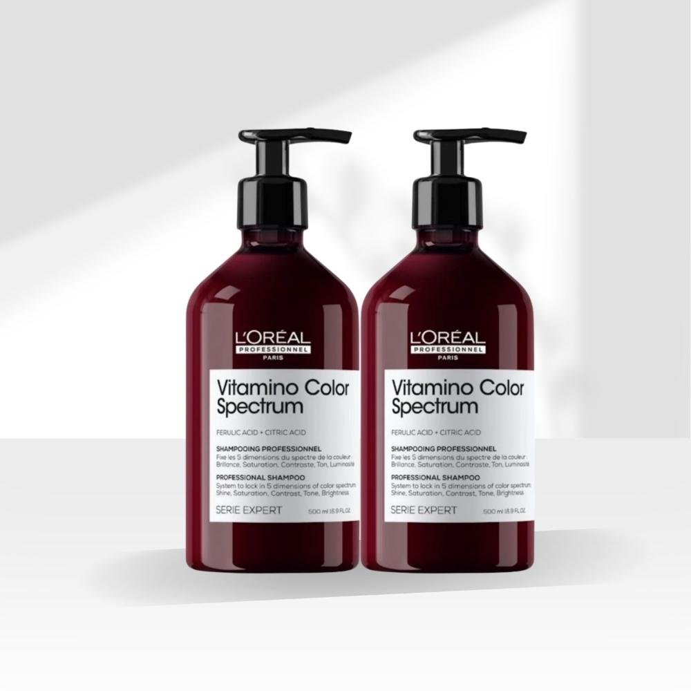 L'Oréal Professionnel Vitamino Spectrum Kit 2 Shampoo 500 ml ÚNICO 3