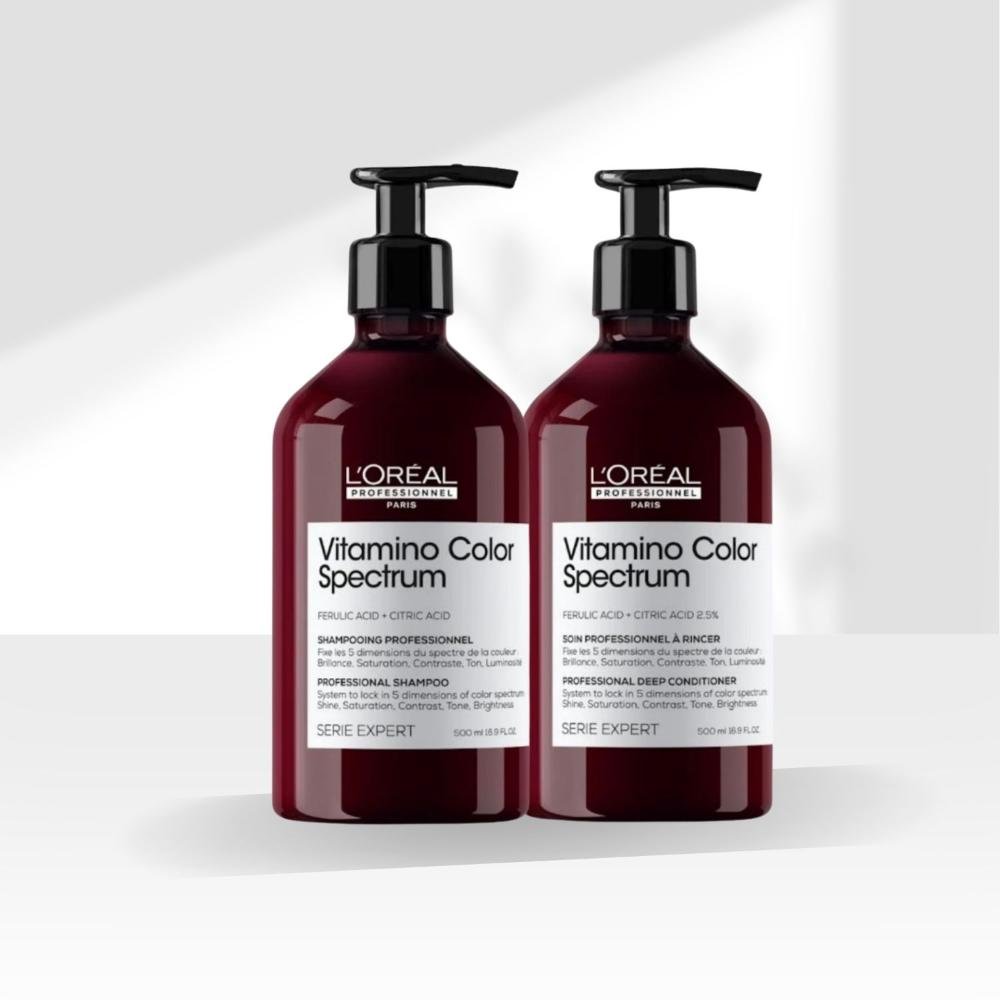 L'Oréal Vitamino Spectrum Shampoo e Condicionador 500ml ÚNICO 3