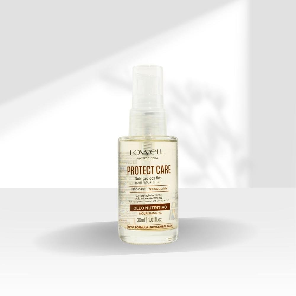 Lowell Óleo Nutritivo Protect Care Nutrição dos Fios 30 ml 30ml 3