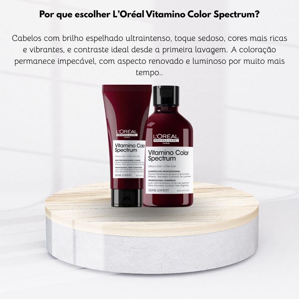L'Oréal Vitamino Color Spectrum Shampoo e Condicionador ÚNICO 5