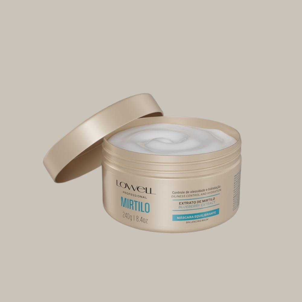 Lowell Professional Mirtilo Equilibrante Máscara 240ml 240ml 5